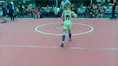 56 lbs Round 5 (8 Team) - Gunner Landis, TNWC vs Camren Yantz, Grit Mat Club