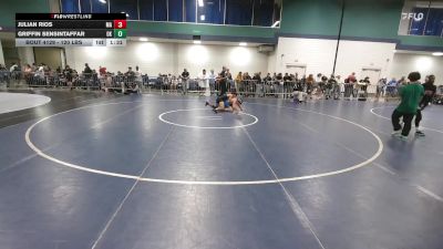 120 lbs Round Of 64 - Julian Rios, MA vs Griffin Sensintaffar, OK