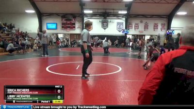 1 lbs Round 3 - Erica Richers, Fort Madison Wrestling Club vs Libby McEntee, Fort Madison Wrestling Club