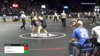 195 lbs Semifinal - Hunter James, Newberg vs Isaiah Anderson, Chiawana