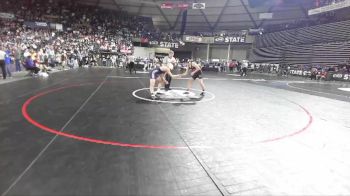 2A 152 lbs Champ. Round 1 - Talgat Aldabergen, Orting vs Francisco Ayala, Ellensburg