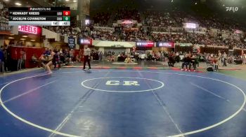 G - 135 lbs Cons. Round 2 - Kennady Krebs, Lockwood Girls vs Jocelyn Covington, Corvallis Girls