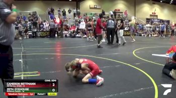 56 lbs Semis & 1st Wrestleback (8 Team) - Cameron Rettmann, Metro All Stars vs Zeth Dykhouse, BadBass Green