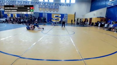 138 lbs Round 1 (8 Team) - Jacob Pellecer, Wellington vs Hunter Jessee, Alpha WC