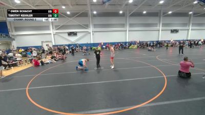 190 lbs Champ. Round 2 - Owen Schacht, Unattached vs Timothy Kessler, Unattached