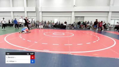 130 lbs 1/4 Final - Isis Severe, Fl vs Caroline Hilton, Tn