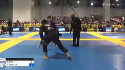 DANIEL DINZ vs THIAGO AGUSTUS 2021 American National IBJJF Jiu-Jitsu Championship