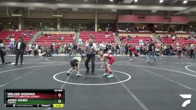 73 lbs 3rd Place Match - Welker Wissman, Dodge City Wrestling Academy vs Aiden Vaden, Triumph