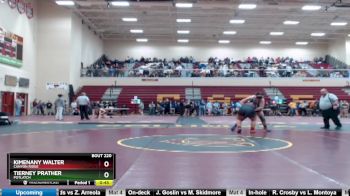 185 lbs Cons. Round 1 - Kimenany Walter, Canyon Ridge vs Tierney Prather, Potlatch