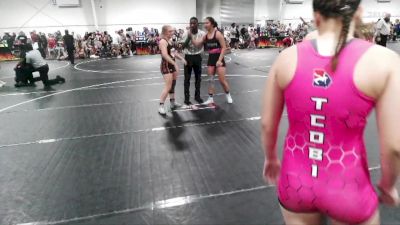 138 lbs Round 1 (4 Team) - Josie Insalaco, Storm Wrestling Center vs Destiny Wooley, MF Angels