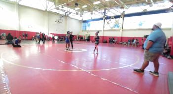 120 lbs Cons. Round 2 - Zya Guidry, Beaumont vs Zoey Quaid, Ramona (Riverside)