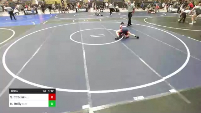 88 lbs Quarterfinal - Samuel Strouse, All American Training Center vs ...