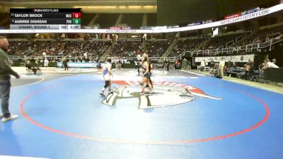 132 lbs Champ. Round 1 - Taylor Brock, MacArthur-8 vs Aubree Dignean, Phoenix-3
