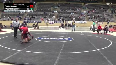 138 lbs Cons. Round 1 - Kamilah Nana, Butler vs Alex Rhinesmith, John Hardin