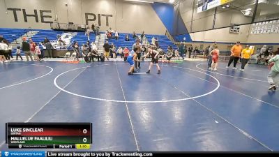 145 lbs 5th Place Match - Luke Sinclear, Uintah vs Maluelue Faaliliu, Westlake