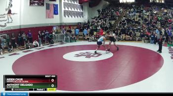 138 lbs Quarterfinal - Aiden Chur, Granite Hills (El Cajon) vs Anthony Delgado, SLAM! NEVADA