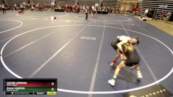 107 Championship Bracket Cons. Round 5 - Evan Marvin, Apple Valley vs Jacob Lehman, Scott West