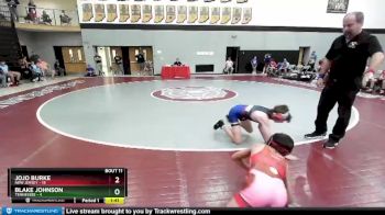 83 lbs Placement Matches (8 Team) - Jojo Burke, New Jersey vs Blake Johnson, Tennessee