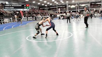 6 - 157 lbs Champ. Round 1 - Noah Ayers, Westfield vs Karim El Boussarghini, Justice