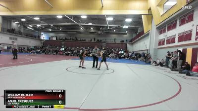 106 lbs Cons. Round 3 - Anjel Fresquez, Los Alamos vs William Butler, Page High School