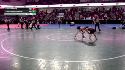 106 lbs Cons. Semi - Titan Myers, Columbia vs Elijah Williamson, Middleton