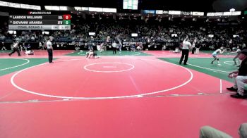 108 lbs Cons. Round 5 - Landon Williams, BEA2 vs Giovanni Aranda, BTWA