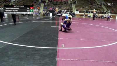 1A-4A 132 Champ. Round 2 - Aiden Bridgman, Tallassee vs Emmett Payne, Houston Academy