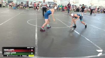 88-92 lbs 5th Place Match - Noah Losey, Crushers/RPW vs Corbin Leiker, University