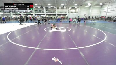 86 lbs Consi Of 8 #2 - Brayden Yore, Smitty's Wrestling Barn vs Braden LaRoche, Refinery WC