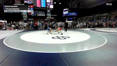 94 lbs Champ. Rd Of 64 - Rocco Valvano, IL vs Rylan Sandoval, OK