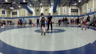 12U Boys GR - 78-82 Champ. Round 3 - Lyrik Hodges, Contenders Wrestling Academy vs Axel Irelan, Alphas Wrestling