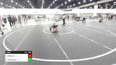 116 lbs Semifinal - Jesse Velasco, Ocrtc vs Santiago Rodriguez, Mantanona TC