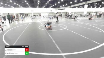 116 lbs Semifinal - Jesse Velasco, Ocrtc vs Santiago Rodriguez, Mantanona TC