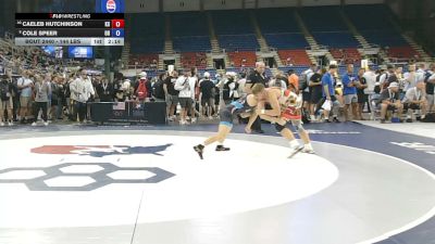 144 lbs Champ. Rd Of 32 - Caeleb Hutchinson, Kansas vs Cole Speer, Ohio