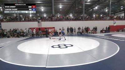 61 kg Champ. Rd Of 128 - Ryan Arbeit, Blue & Gold Wrestling Club vs Carter Thorp, Ohio