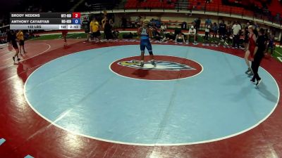 132 lbs Brody Nedens, Montana 2 HS Boys vs Anthony Cayabyab, Hawaii 3 HS Boys
