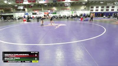 157 lbs Cons. Semi - Braxton Strick, SIU Edwardsville vs Xerarch Tungjaroenkul, Central Missouri