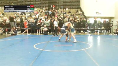 140-H lbs Round Of 32 - Aidan Lee, Savage Wrestling Academy vs Jason Reed, Ridley