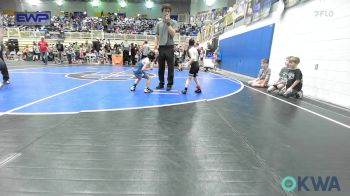 43 lbs Round Of 16 - Brock Nowak, Haysville Wrestling Club vs Baylor Myers, Bridge Creek Youth Wrestling
