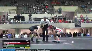 114 lbs 1st Place Match - Bopasoreya Quintana, Sun Prairie vs Mya Delleree, Ozaukee