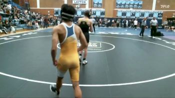 120 lbs Champ. Round 2 - Ken Starr, Roy vs Caleb Daliva, Bonneville