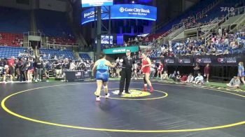 200 lbs Rnd Of 64 - Mariyah Brumley, Missouri vs Ariana Cavero-Santiago, Washington