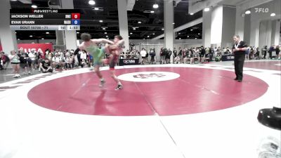 71 lbs Cons. Round 2 - Jackson Weller, Seagull Wrestling Club vs Evan Urann, Washington