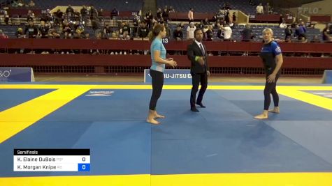 Kelli Elaine DuBois vs Kimberly Morgan Knipe 2024 Pan IBJJF Jiu-Jitsu No-Gi Championship