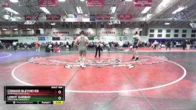 285 lbs Cons. Round 2 - Connor Bleymeyer, Dickinson State (N.D.) vs Leroy Garibay, Vanguard University