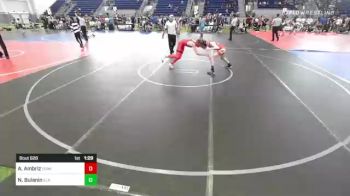 106 lbs Semifinal - Albert Ambriz, Dominate WC vs Nicholas Bulanin, Elk Grove WAc