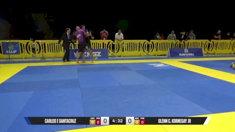 Glenn C. Kornegay Jr vs Carlos E Santacruz 2025 Pan IBJJF Jiu-Jitsu No-Gi Championship
