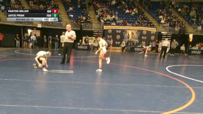 82 lbs Round Of 16 - Paeton Miller, Abington Heights vs Jayce Frisk, Franklin Regional