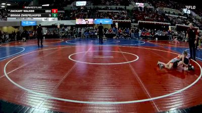 46 lbs Champ. Round 1 - Briggs Zwiefelhofer, Falls Academy vs Zackary Walker, North Montana Wrestling CLub