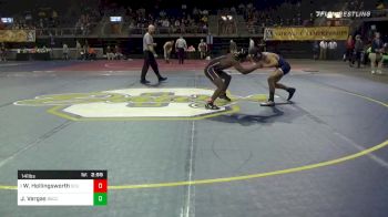 141 lbs Prelims - Wesley Hollingsworth, East Carolina University vs Juan Vargas, Big Bend Community College